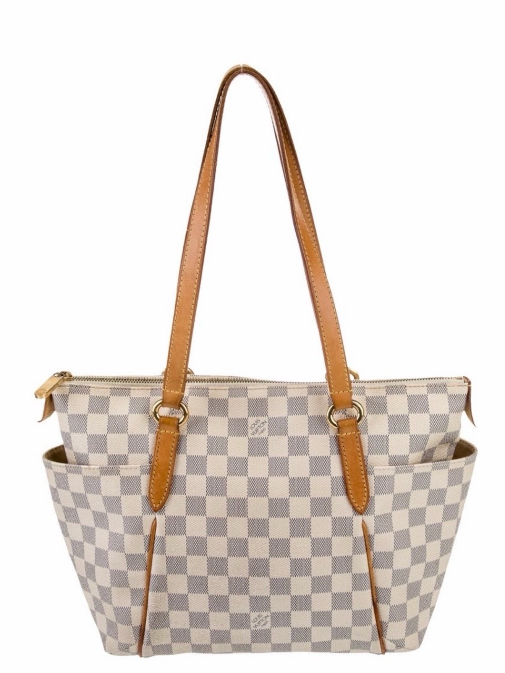 LOUIS VUITTON TOTALLY TOTE IN DAMIER Azur canvas